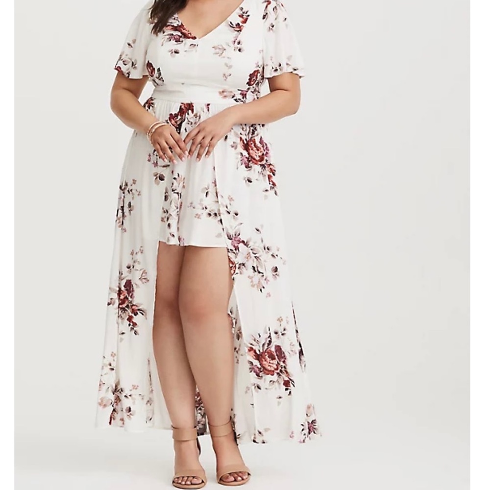 Torrid maxi romper